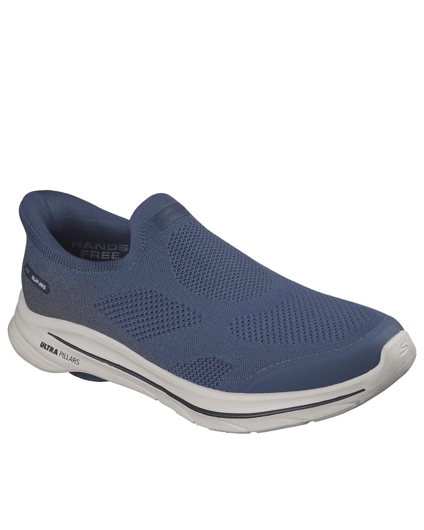 Skechers Slip-Ins: GO Walk 8 - Pelayo Extra Wide Fit - NAVY/GREY