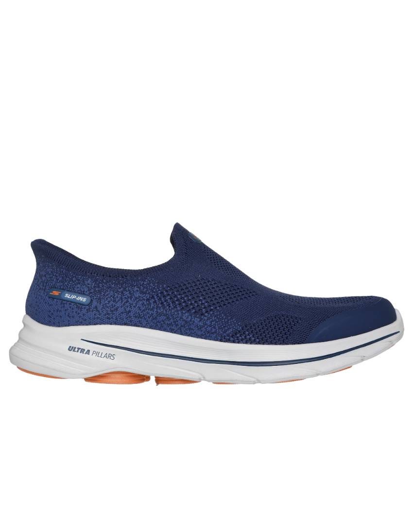 Skechers Slip-Ins: GO Walk 8 - Pelayo - NAVY/ORANGE slider