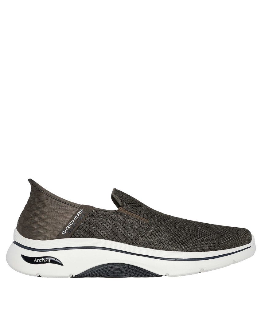 Skechers Slip-Ins: GO Walk Arch Fit 2.0 - Hands Free 2 - OLIVE slider