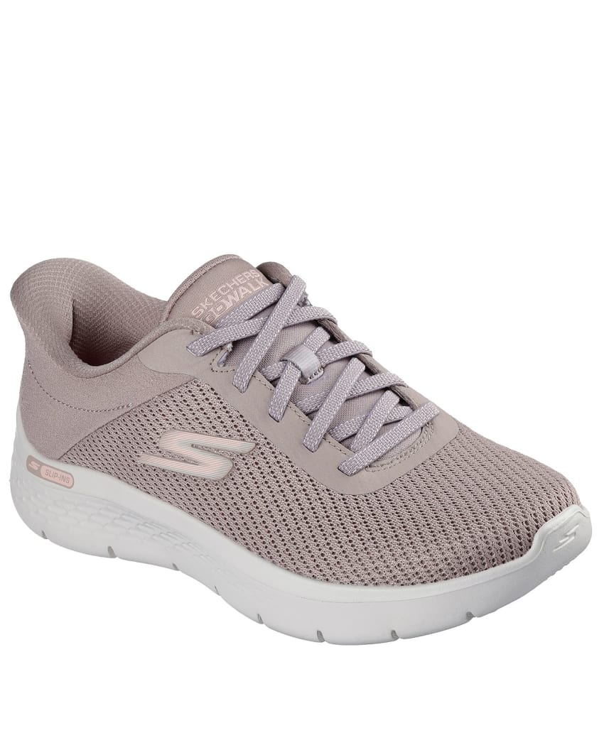 Skechers Slip-Ins: GO Walk Flex - Carla - TAUPE/SILVER slider