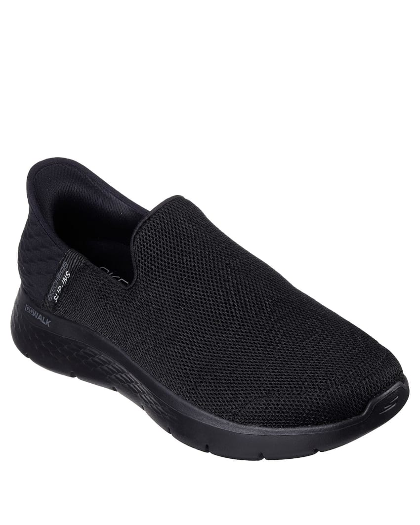 Skechers Slip-Ins: GO Walk Flex - No Hands Extra Wide Fit - BLACK
