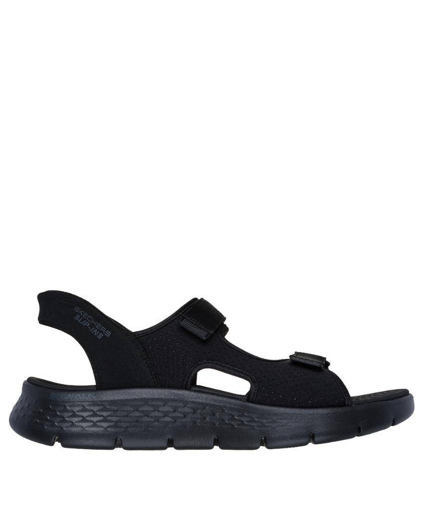 Skechers Slip-Ins: GO Walk Flex Sandals - Easy Entry - BLACK/LIME slider