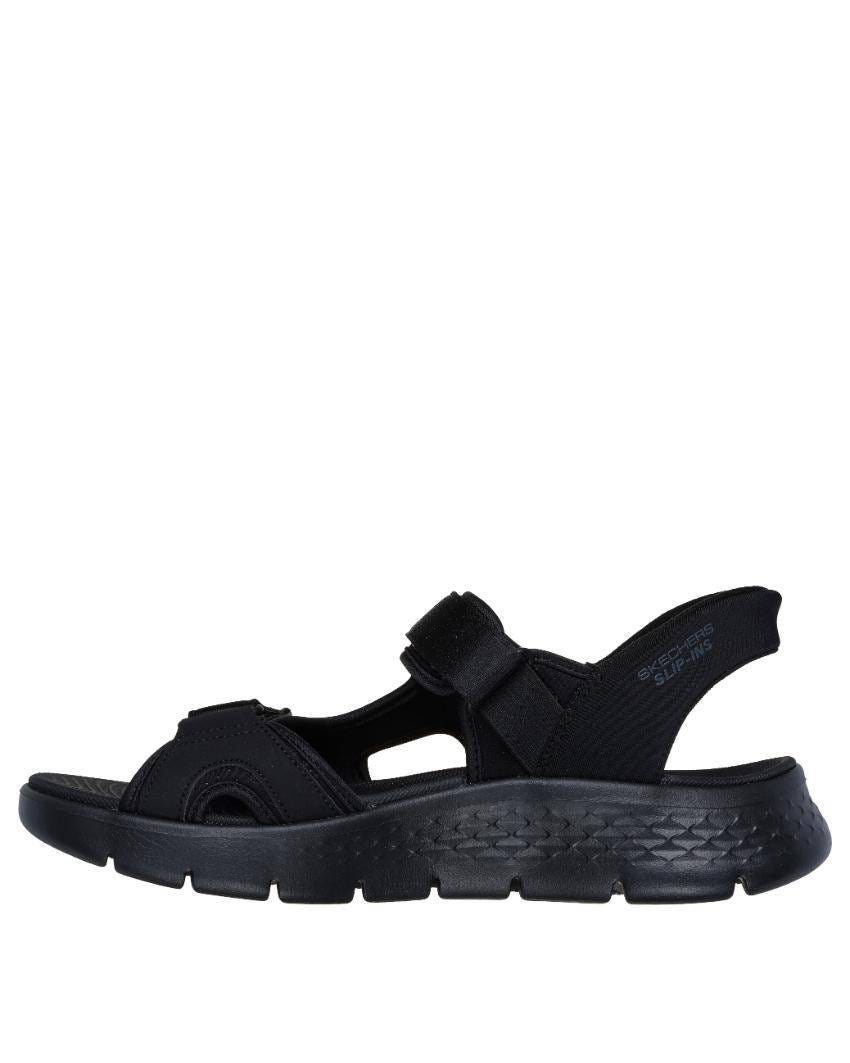 Skechers Slip-Ins: GO Walk Flex Sandals - Easy Entry - BLACK/LIME slider
