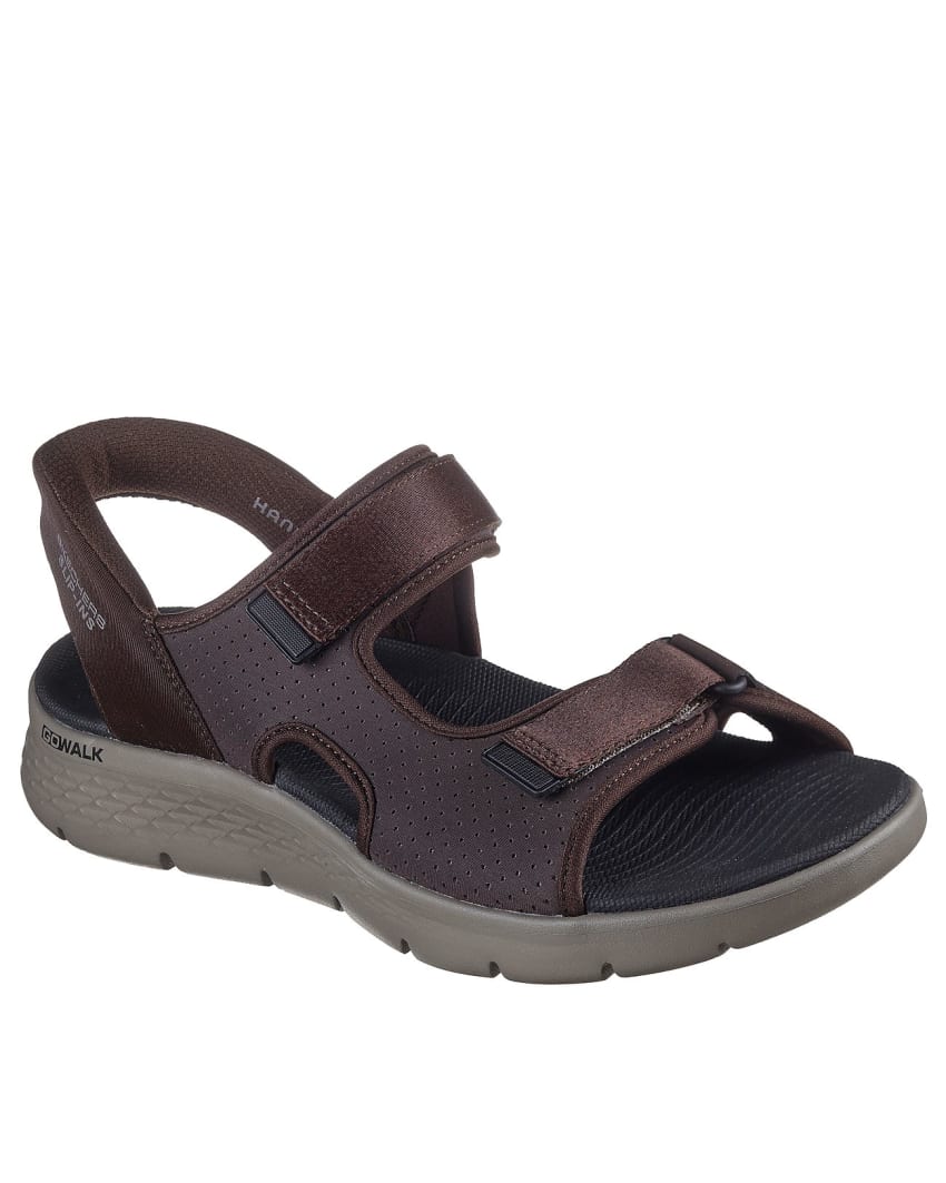 Skechers Slip-Ins: GO Walk Flex Sandals - Easy Entry - BROWN