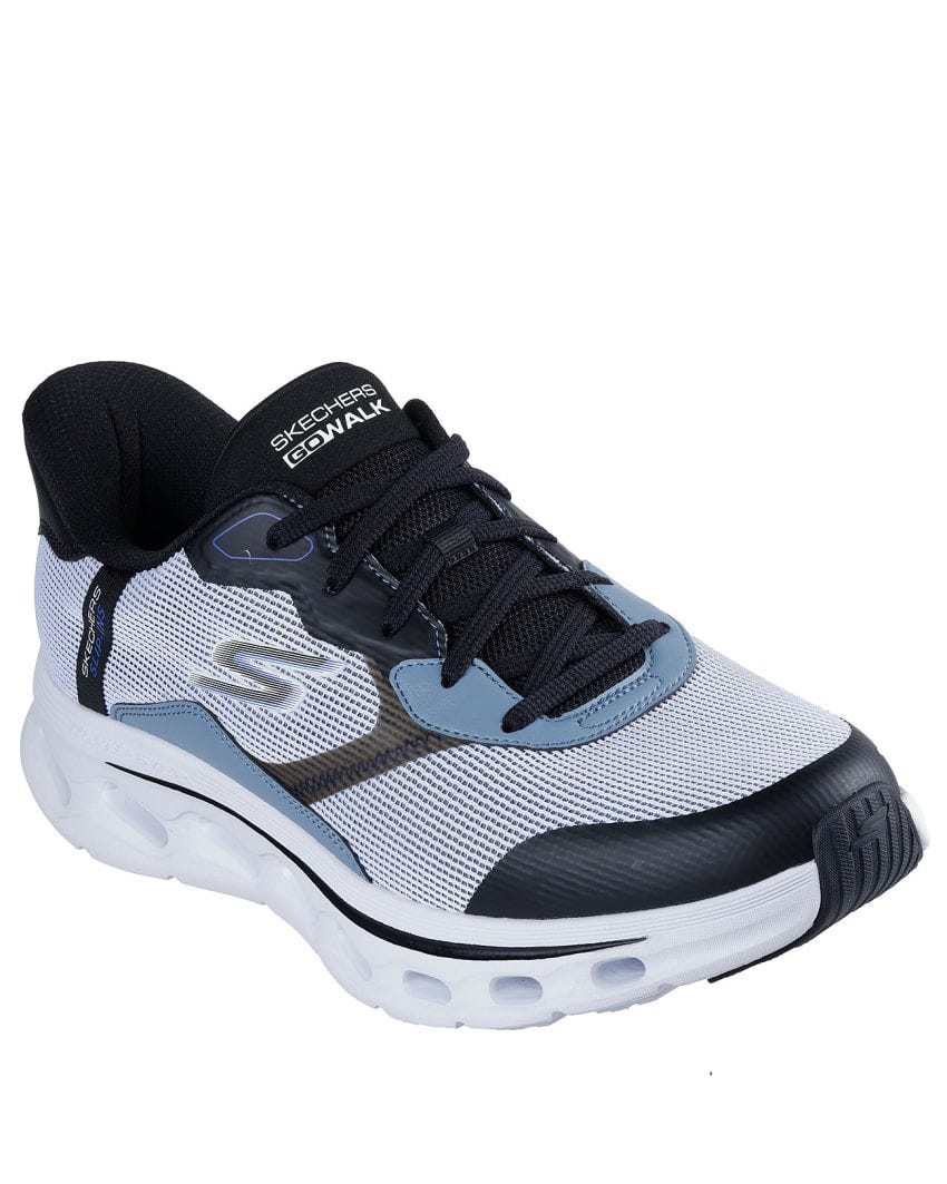 Skechers Slip-Ins: GO Walk Glide-Step 2.0 - Zac - WHITE/BLACK