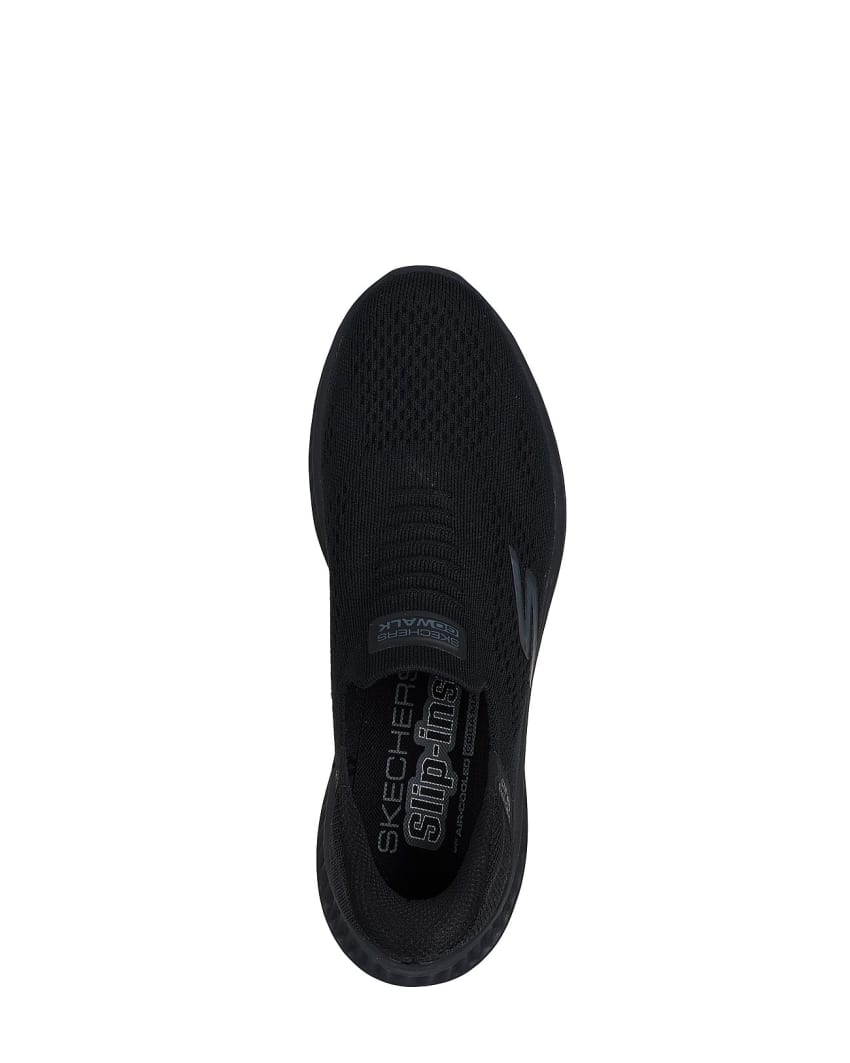 Skechers Slip-Ins: GO Walk Now Extra Wide Fit - BLACK slider
