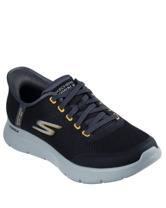 Skechers Slip-Ins: GO Walk Now Extra Wide Fit - BLACK slider