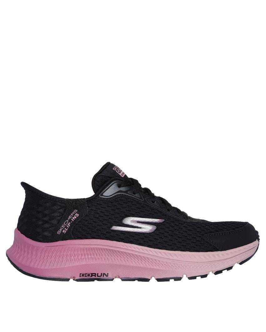 Skechers Slip-Ins: GOrun Consistent 2.0 - Cameroon - BLACK/MAUVE slider