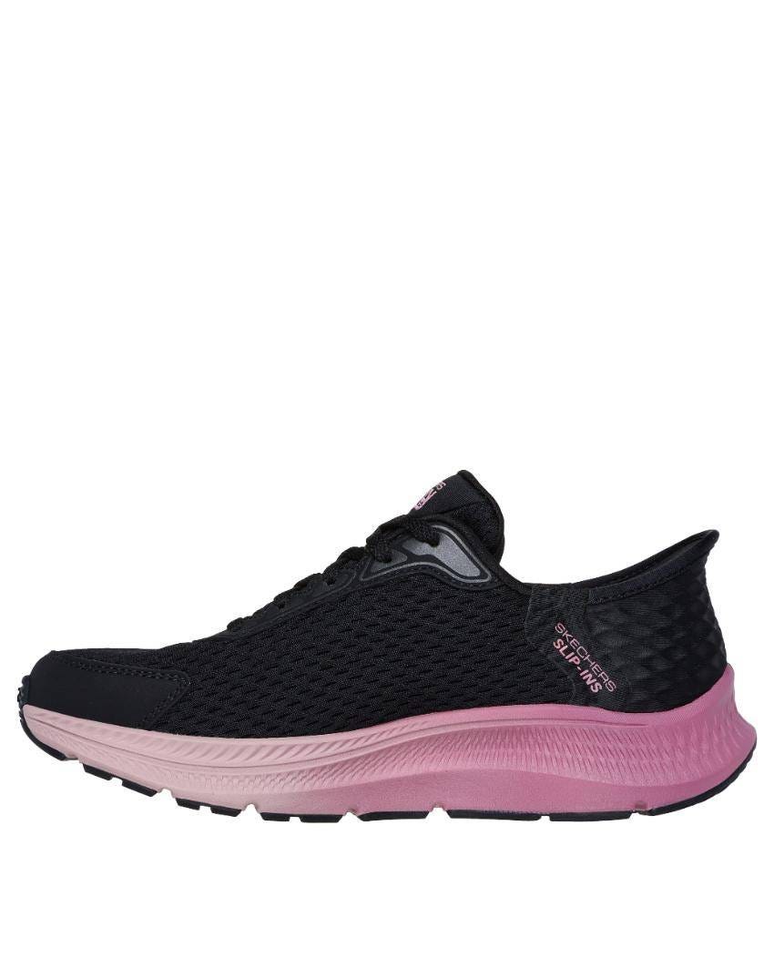 Skechers Slip-Ins: GOrun Consistent 2.0 - Cameroon - BLACK/MAUVE slider