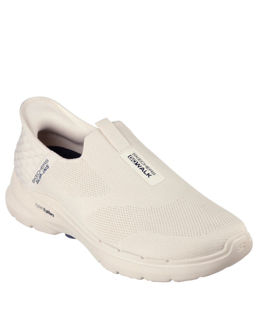 Skechers Slip-Ins: GOwalk 6 - Easy On - NATURAL slider