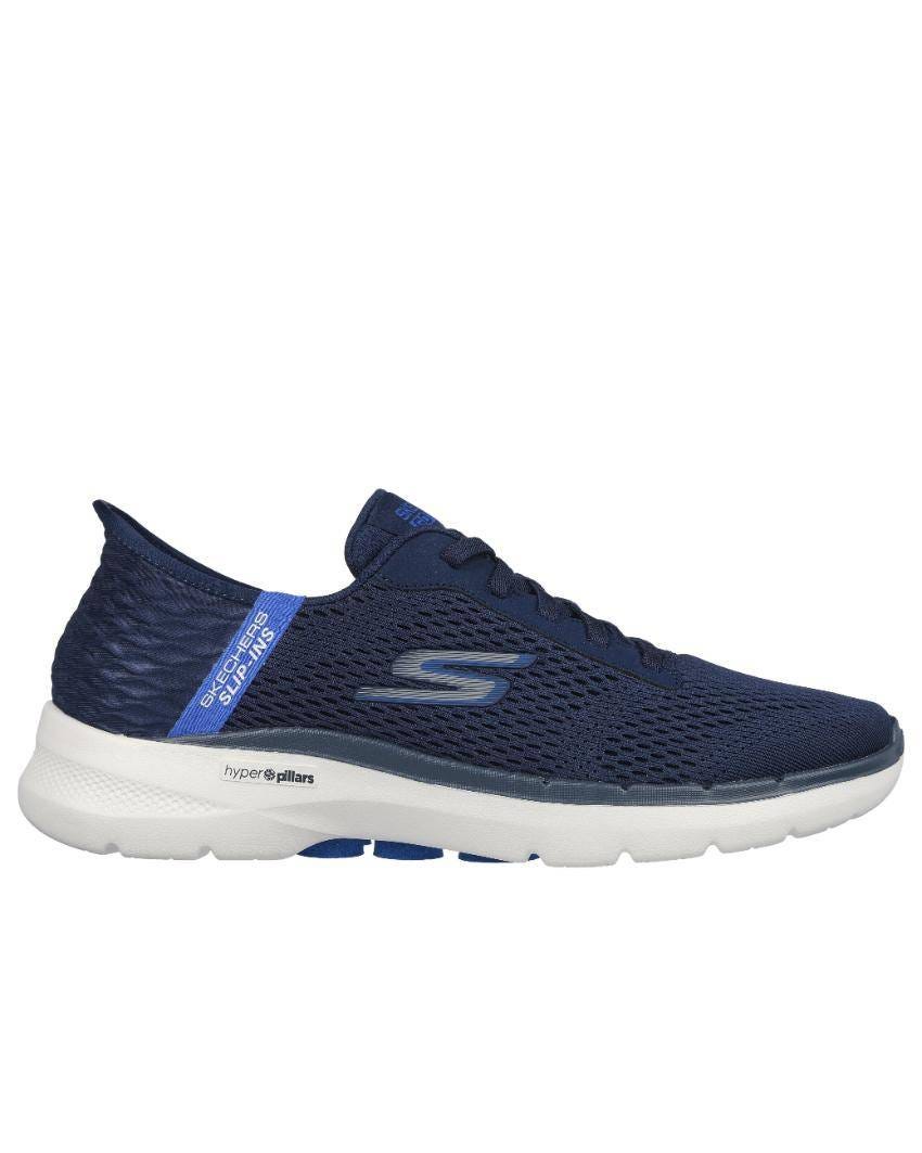 Skechers Slip-Ins: GOwalk 6 - Free Hand - NAVY/BLUE slider