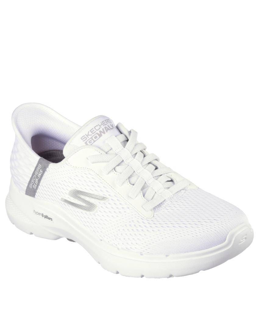 Skechers Slip-Ins: GOwalk 6 - Free Hand - WHITE slider