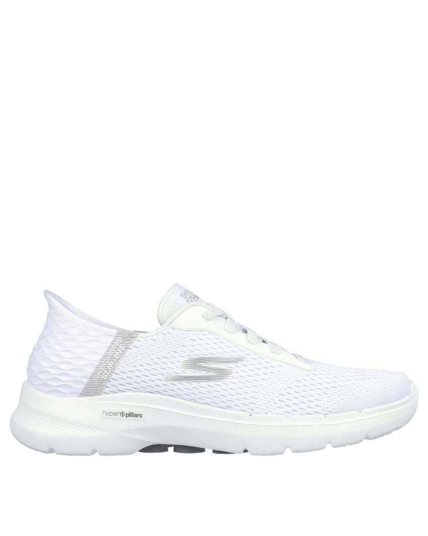 Skechers Slip-Ins: GOwalk 6 - Free Hand - WHITE slider