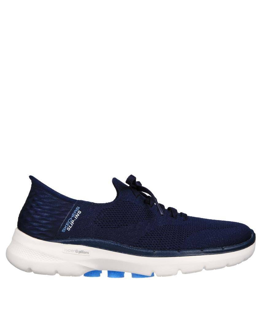 Skechers Slip-Ins: GOwalk 6 - Lovely Day - NAVY/BLUE slider