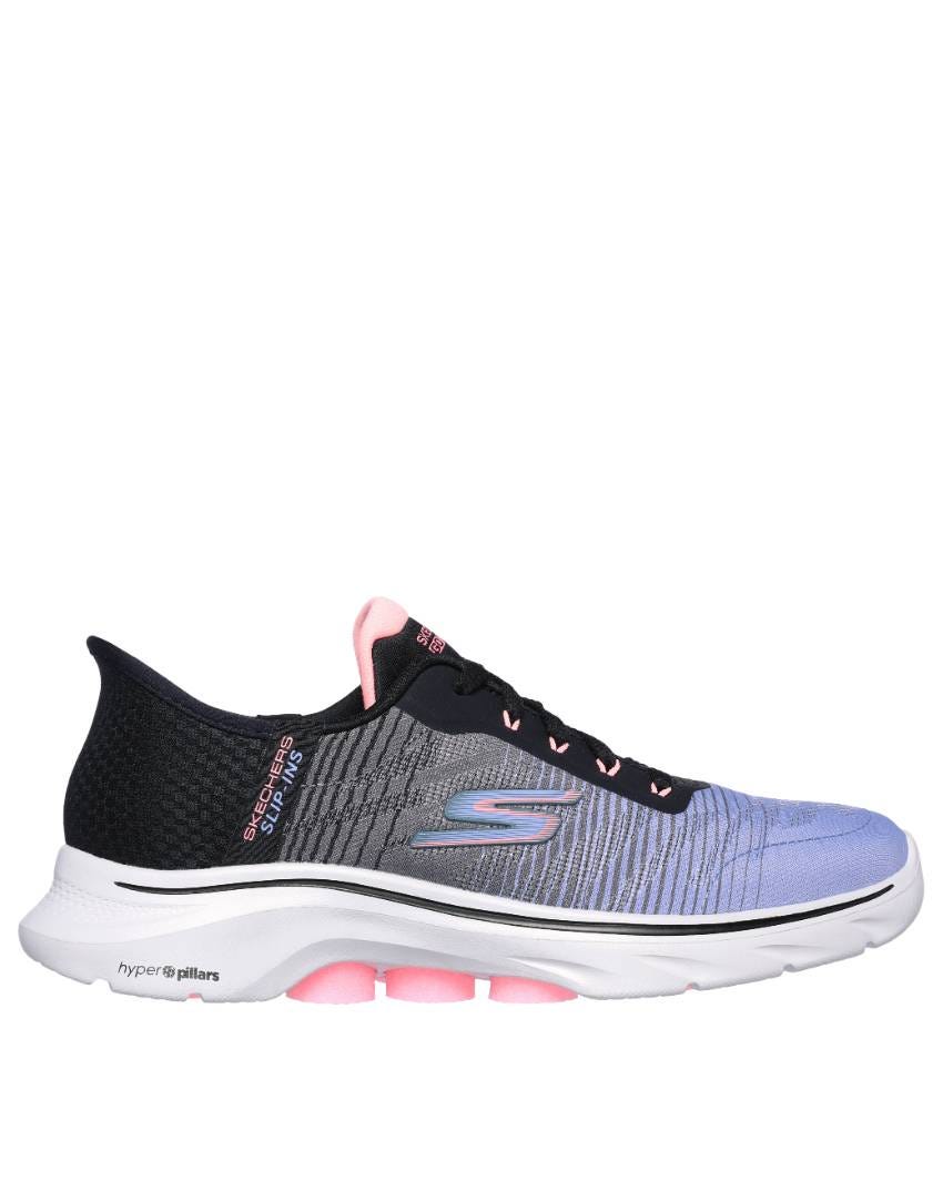 Skechers Slip-Ins: GOwalk 7 - Adel - BLACK/MULTI slider