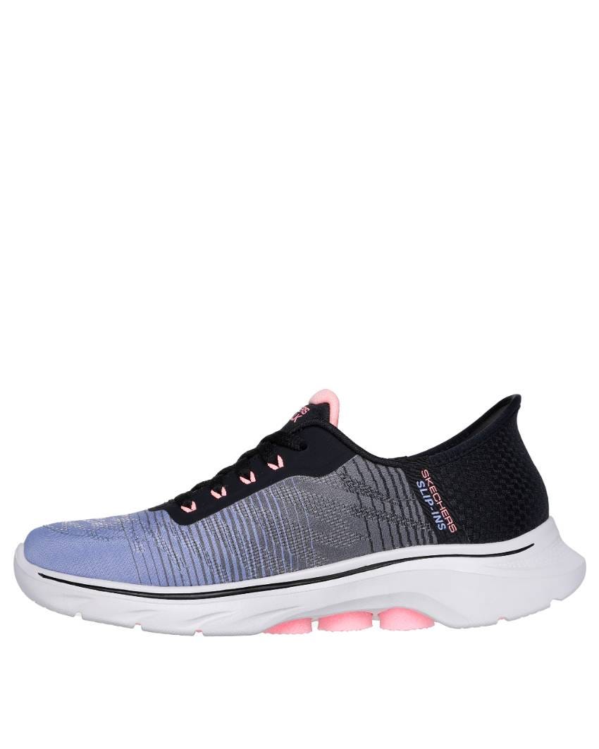 Skechers Slip-Ins: GOwalk 7 - Adel - BLACK/MULTI slider