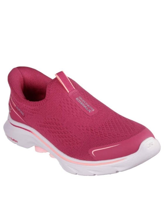 Skechers Slip-Ins: GO Walk 7 - BLACK/LIGHT BLUE slider