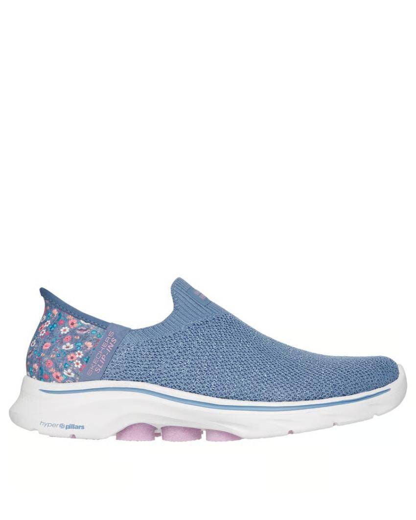 Skechers Slip-Ins: GO Walk 7 - BLUE/LAVENDER slider