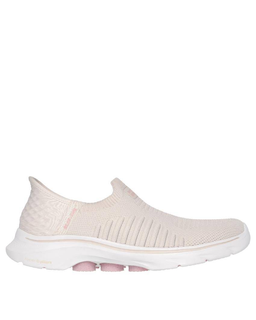 Skechers Slip-Ins: GOwalk 7 - Dayla - NATURAL/PINK slider