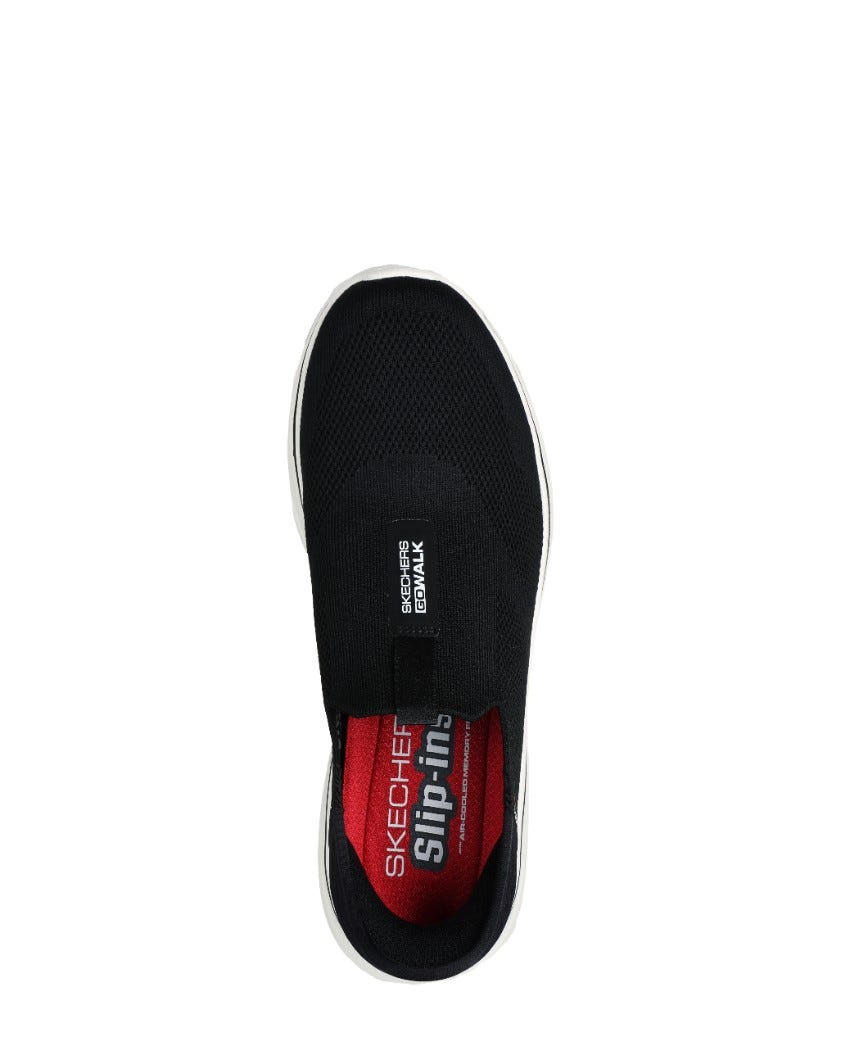 Skechers Slip-Ins: GOwalk 7 - Easy On 2 - BLACK/WHITE slider