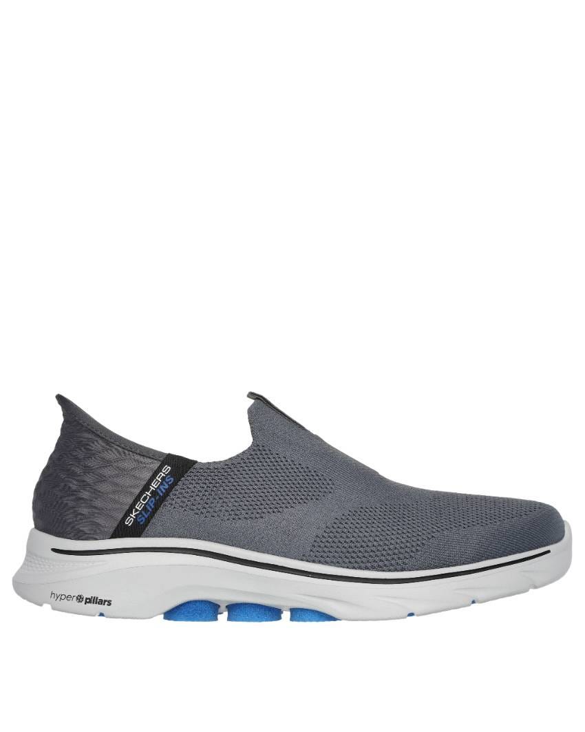 Skechers Slip-Ins: GOwalk 7 - Easy On 2 Extra Wide Fit - CHARCOAL/BLUE slider