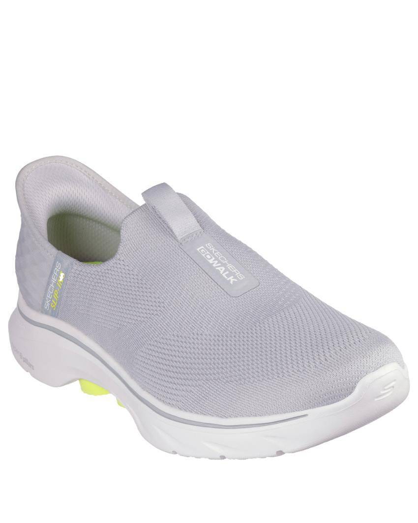 Skechers Slip-Ins: GOwalk 7 - Easy On 2 Extra Wide Fit - GREY YELLOW slider