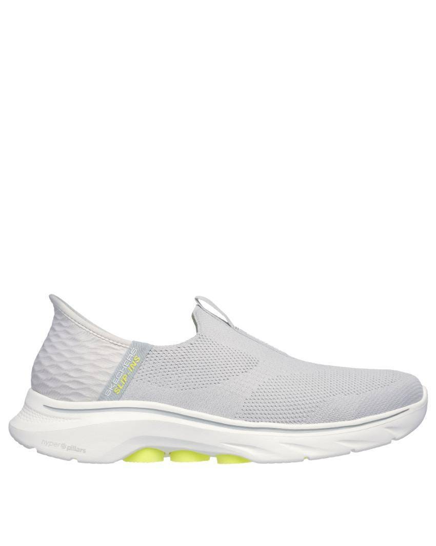 Skechers Slip-Ins: GOwalk 7 - Easy On 2 Extra Wide Fit - GREY YELLOW slider