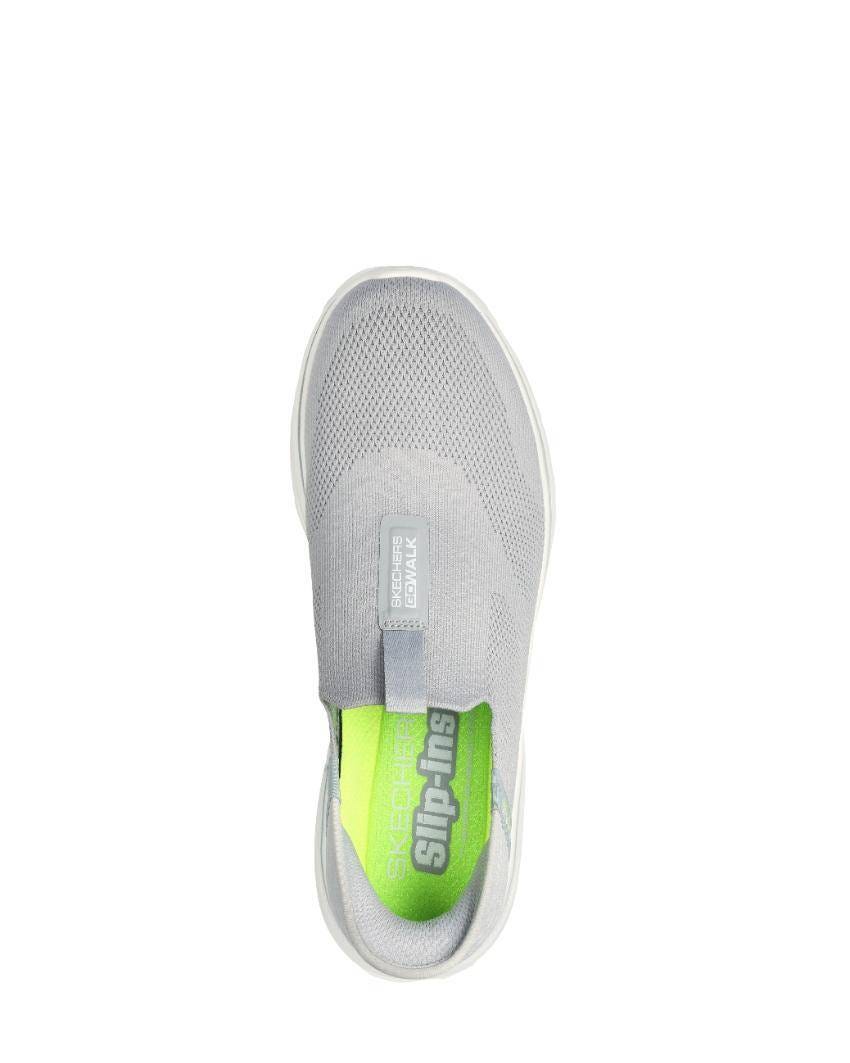 Skechers Slip-Ins: GOwalk 7 - Easy On 2 Extra Wide Fit - GREY YELLOW slider