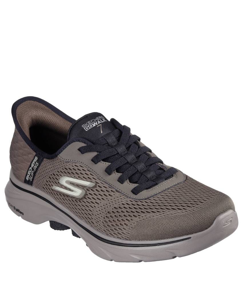 Skechers Slip-Ins: GOwalk 7 - Free Hand 2 - BROWN slider