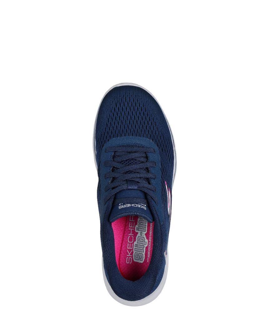 Skechers Slip-Ins: GOwalk 7 - Jane - NAVY/PINK slider