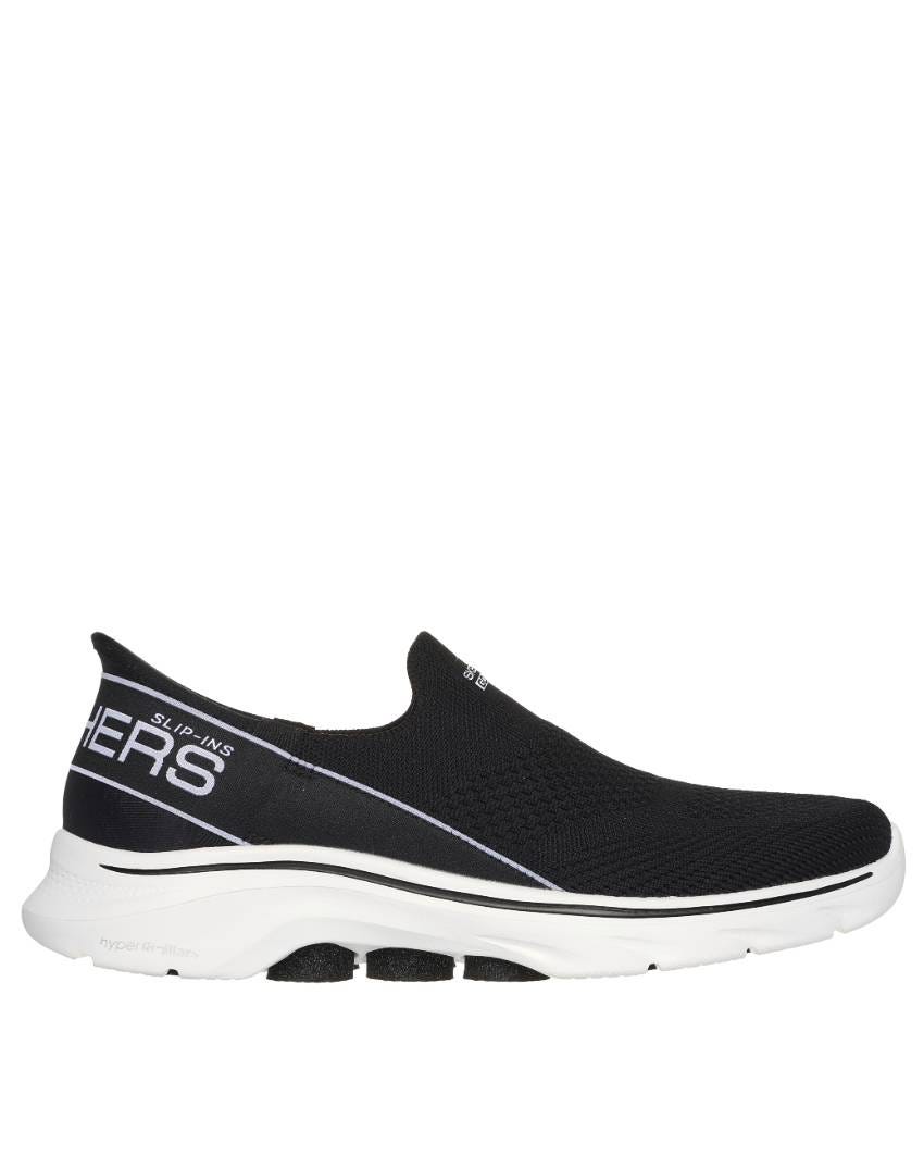 Skechers Slip-Ins: GOwalk 7 - Mia - BLACK/WHITE slider