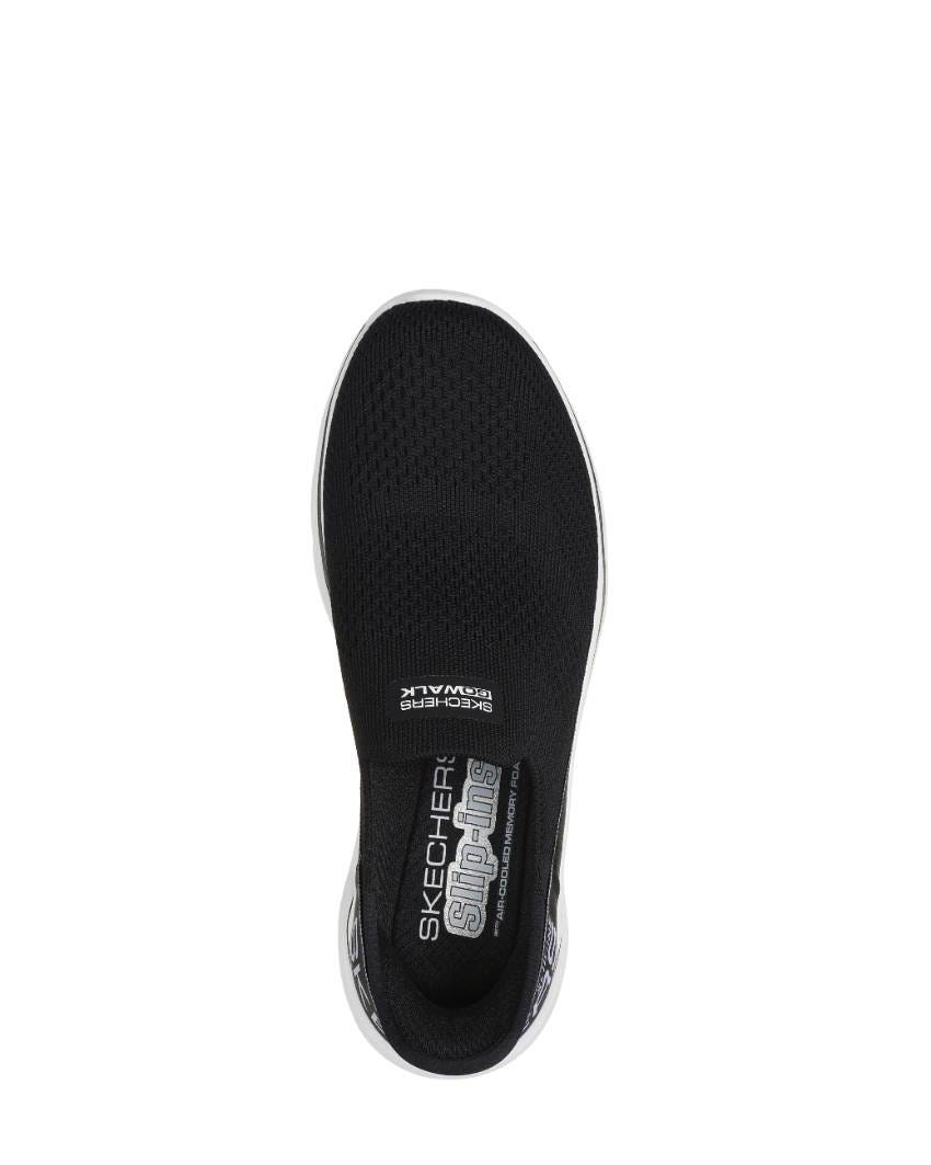 Skechers Slip-Ins: GOwalk 7 - Mia - BLACK/WHITE slider