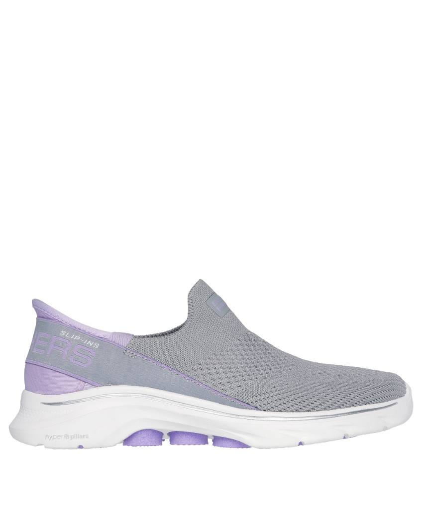 Skechers Slip-Ins: GOwalk 7 - Mia - GREY/LAVENDER slider