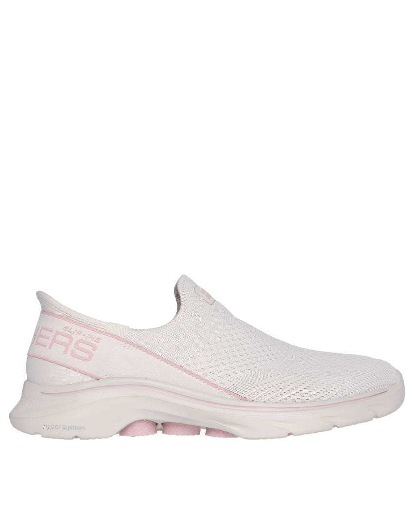 Skechers Slip Ins: GOwalk 7 - Mia - NATURAL/PINK slider