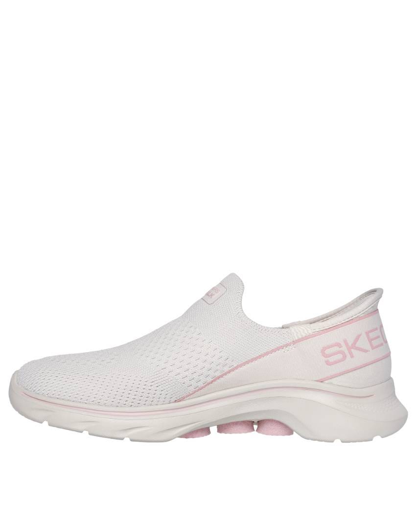 Skechers Slip Ins: GOwalk 7 - Mia - NATURAL/PINK slider