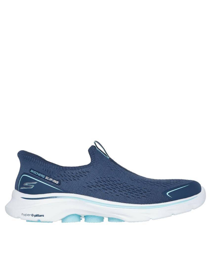 Skechers Slip-Ins: GOwalk 7 - Sarai - NAVY AQUA slider