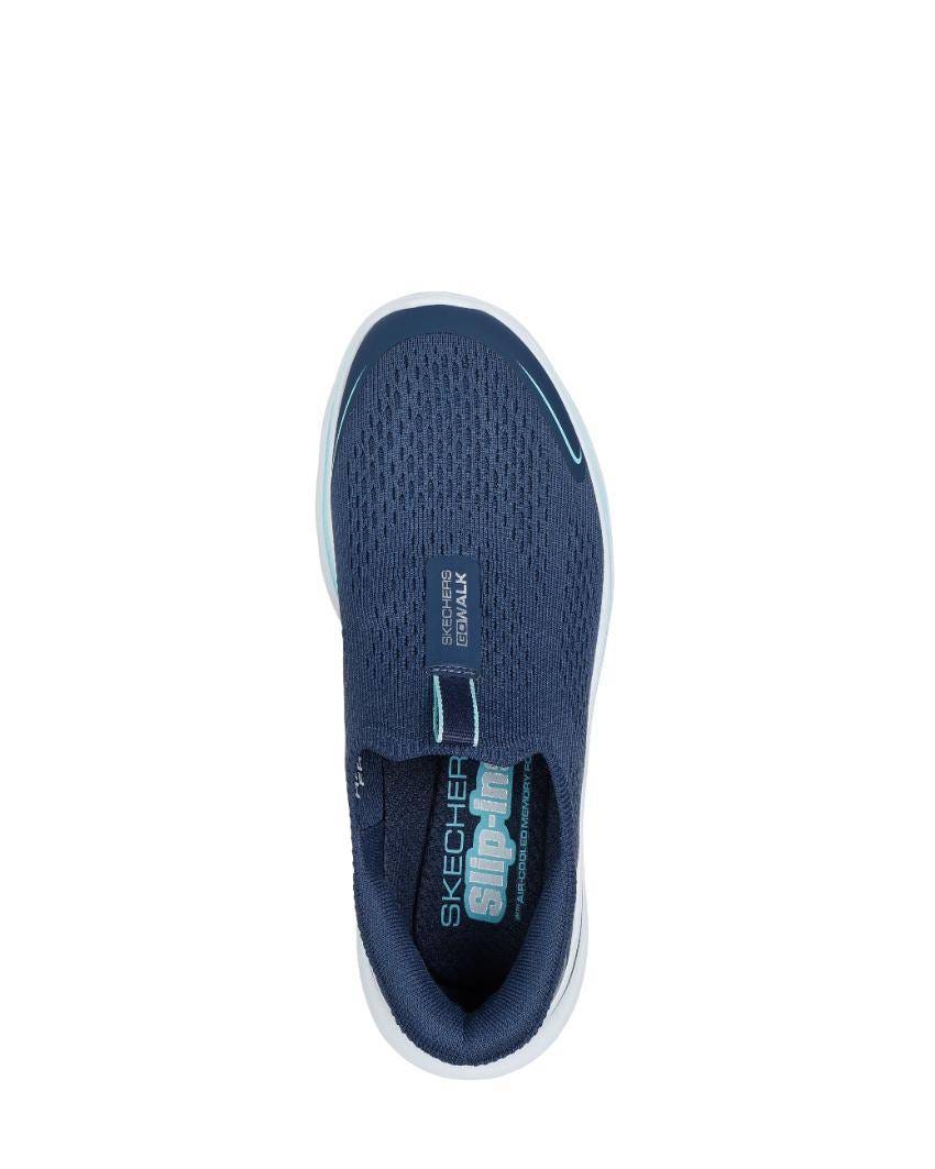 Skechers Slip-Ins: GOwalk 7 - Sarai - NAVY AQUA slider