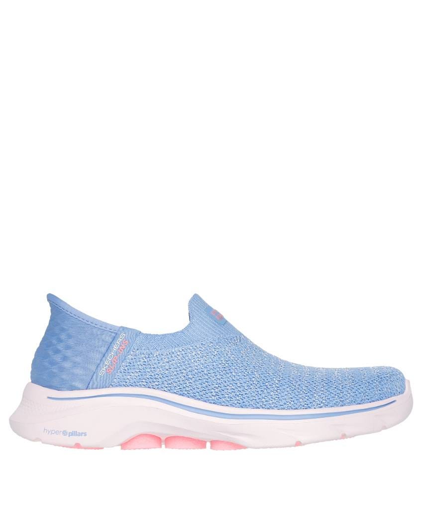 Skechers Slip-Ins: GOwalk 7 - Spring Time - BLUE/PINK slider