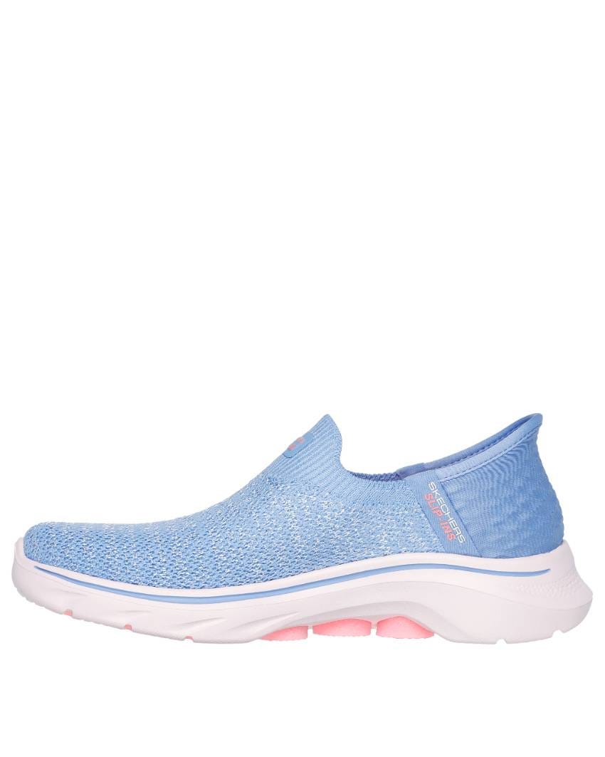 Skechers Slip-Ins: GOwalk 7 - Spring Time - BLUE/PINK slider