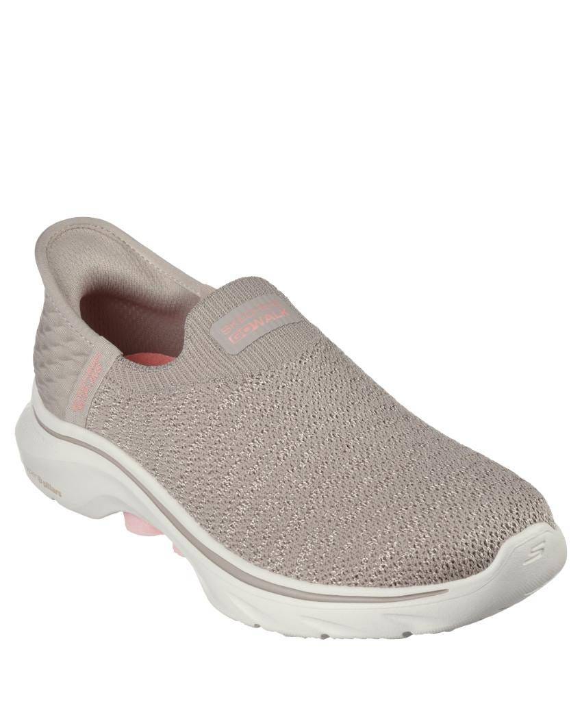 Skechers Slip-Ins: GOwalk 7 - Springtime - TAUPE slider