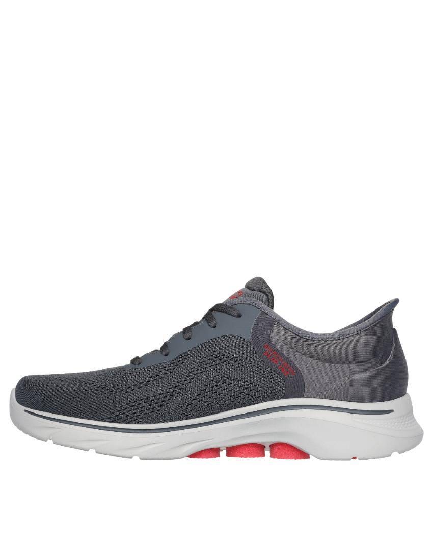 Skechers Slip-Ins: GOwalk 7 - Valin - CHARCOAL/RED slider