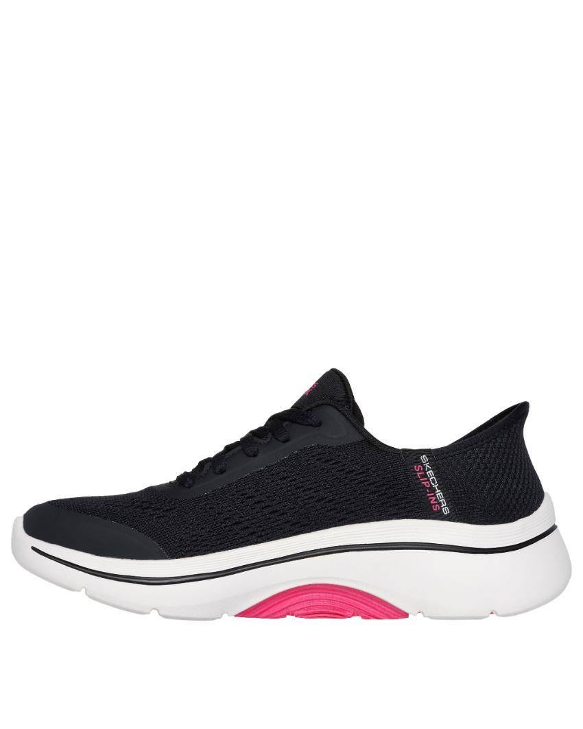 Skechers Slip-Ins: GOwalk Arch Fit 2.0 - BLACK HOT PINK slider