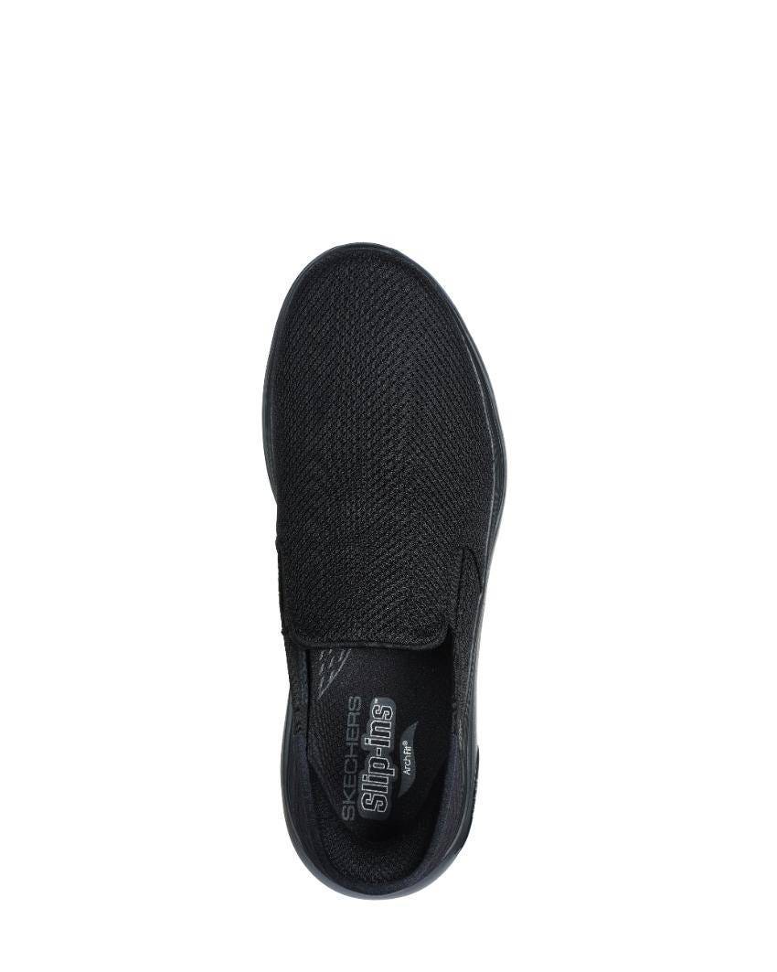 Skechers Slip-Ins: GOwalk Arch Fit 2.0 - Hands Free 2 Extra Wide Fit - BLACK/BLACK slider