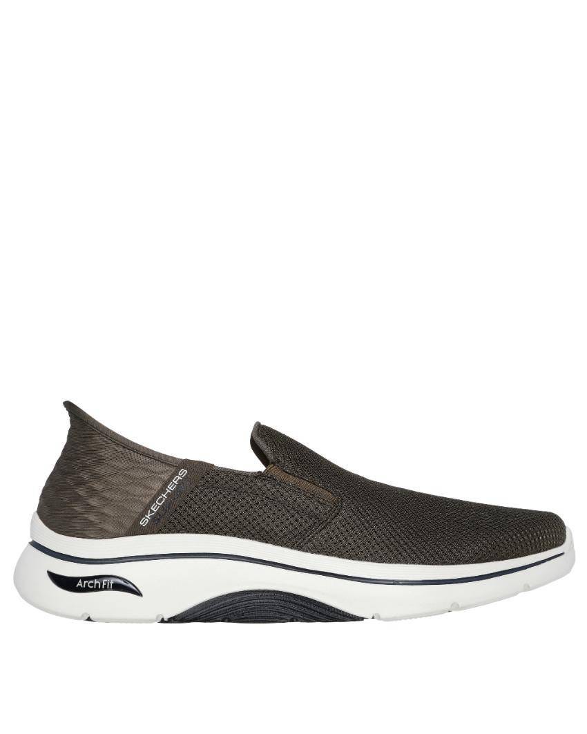 Skechers Slip-Ins: GOwalk Arch Fit 2.0 - Hands Free 2 Extra Wide Fit - OLIVE slider