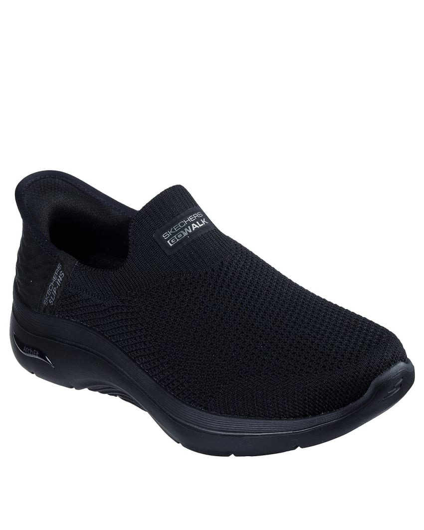 Skechers Slip-Ins: GOwalk Arch Fit 2.0 - Val - BLACK slider