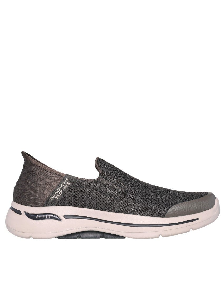 Skechers Slip-Ins: GOwalk Arch Fit - Hands Free - TAUPE slider