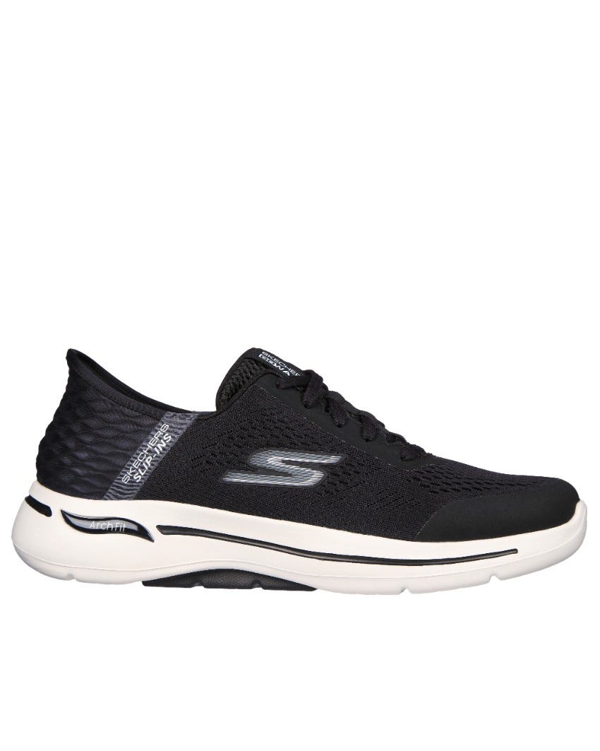 Skechers Slip-Ins: GOwalk Arch Fit - Simplicity Extra Wide Fit - BLACK slider