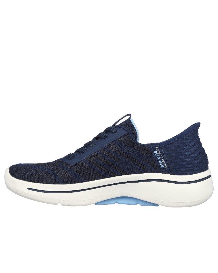 Skechers Slip-Ins: GOwalk Arch Fit - Wavy Sky - NAVY LIGHT BLUE slider