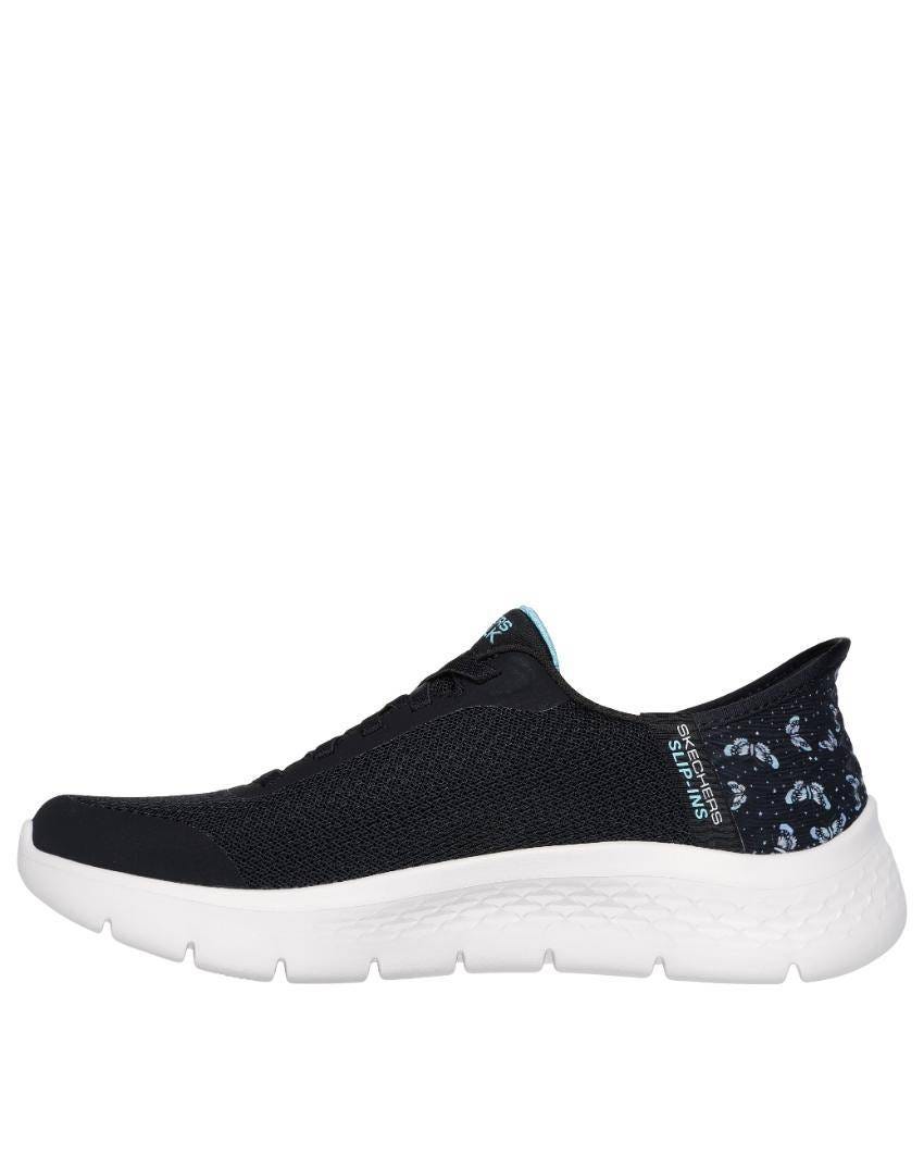 Skechers Slip-Ins: GOwalk Flex - Eva - BLACK/AQUA slider