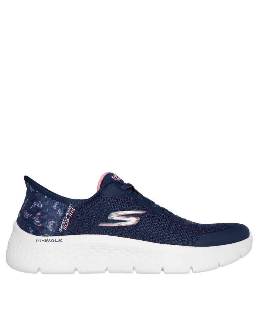 Skechers Slip-Ins: GOwalk Flex - Eva - NAVY/PINK slider